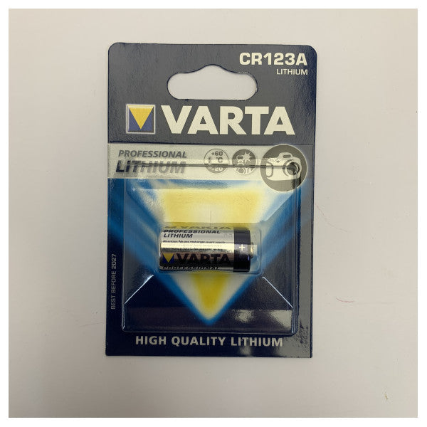 Varta Professional CR123A 3V litijska baterija visoke performanse 