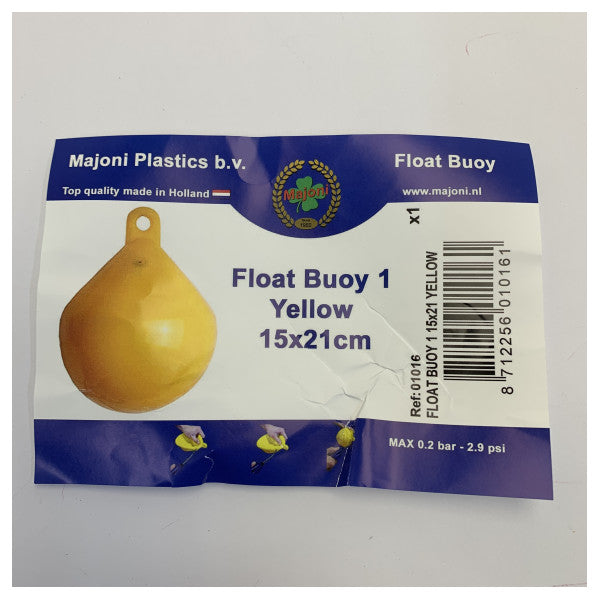 Marker / Ankerbøye - 15cm - Gul - 79.142.215 