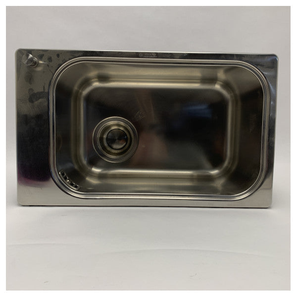 Alpes V50/30S 50 εκ. ανοξείδωτο νεροχύτη κουζίνας 