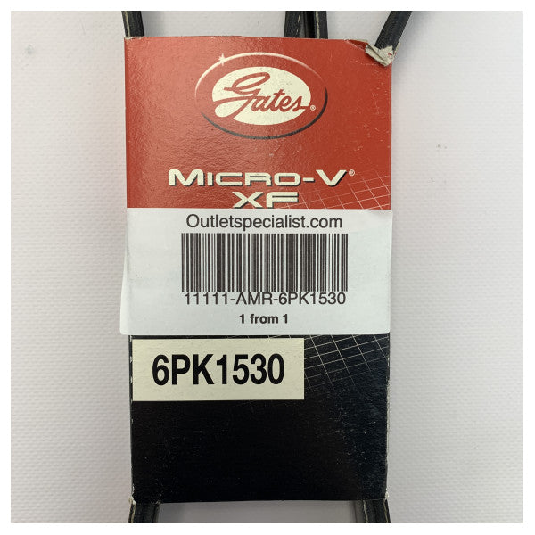 Gates Micro 1530 mm 6 g -Force multimiém - 6pk1530