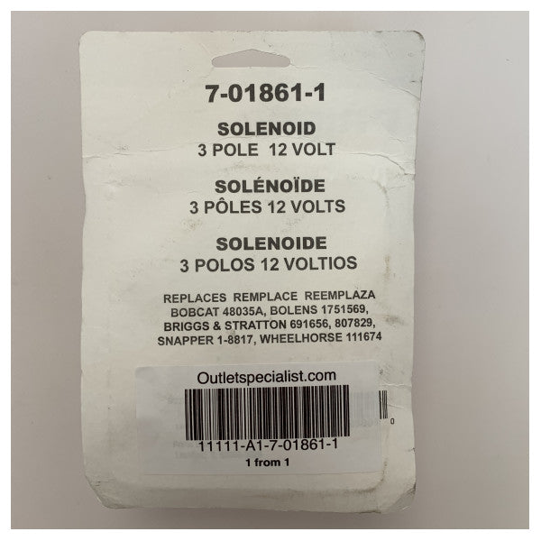 Sierra Marine Prime Line motor marş solenoidi - 7-01861-1