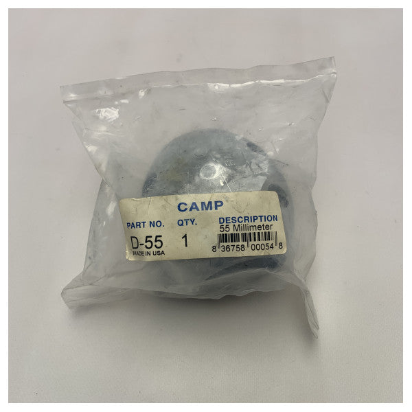 Camp 55 mm Anode d'arbre de zinc rationalisation D55