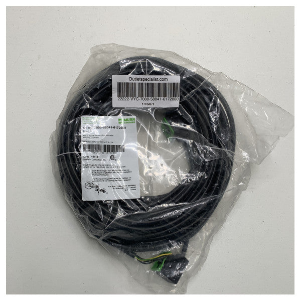 MURR MSUD Válvula doble 18 mm con cable-7000-58041-6172000