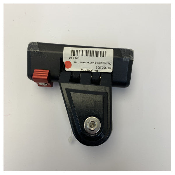 Pfeiffer Marine Genua Sled with Pin-Stop Musta 25 mm - 67.300.525 