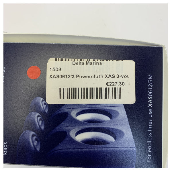 Spinlock XAS0612/3 Power Clutch Tripple til 6 - 12 mm reb Høj Hold 