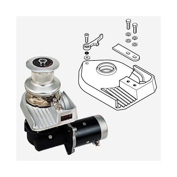 Lofrans Leopard 12V 1200W 8 mm βαρούλκο άγκυρας με βαρούλκο - 70628