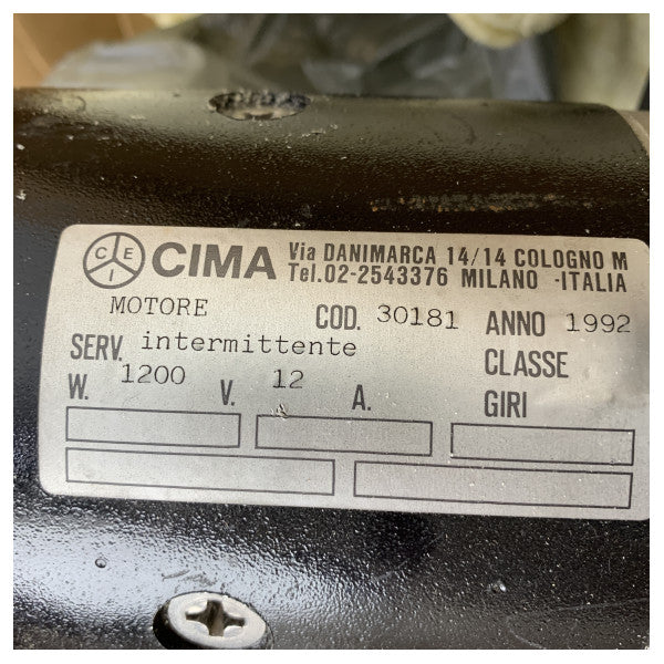 Lofrans Leopard 12V 1200W 8 mm βαρούλκο άγκυρας με βαρούλκο - 70628