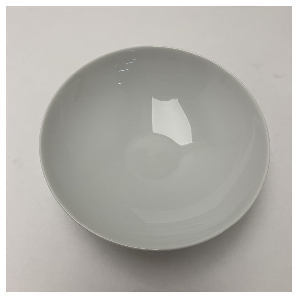 Alessi Mami Salad Bowl SG53/54 - Κομψό μπολ από λευκή πορσελάνη ιδανικό για ναυτικές κουζίνες και σερβίρισμα σαλάτας