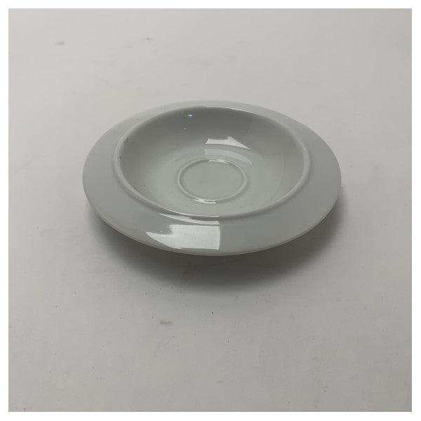 Alessi Bavero TAC1/77 Πιατάκι καφέ από πορσελάνη για θαλάσσια χρήση - Αντιολισθητική θήκη για φλιτζάνια
