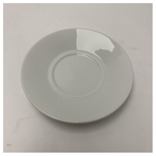 アレッサンドロ・メンディーニ作 アレッシィ・ホワイト・ポーセリン・コースター - マリン・テーブルのためのエレガントなノーティカル・コーヒーカップトレイ