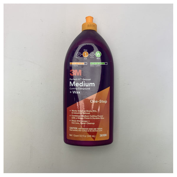 3M Perfect-it gelcoat medium cutting compound Wax - 36106