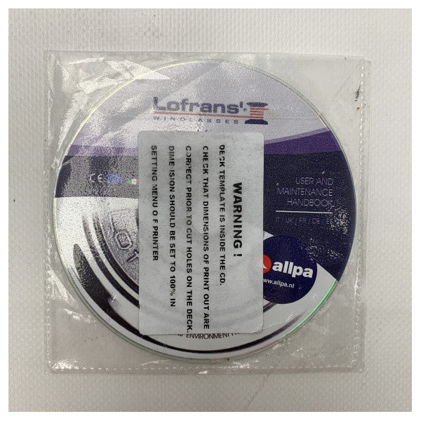 Brukte Lofrans Tigres 1500W Electric Windlass 24V - 600059