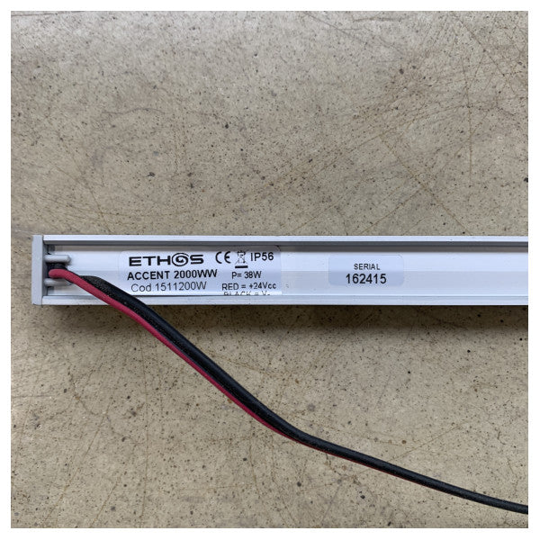 عمود إضاءة إيثوس إكسنت ليد 2000 مم 3000K IP65 مصباح LED بحري مقاوم للماء للقوارب واليخوت