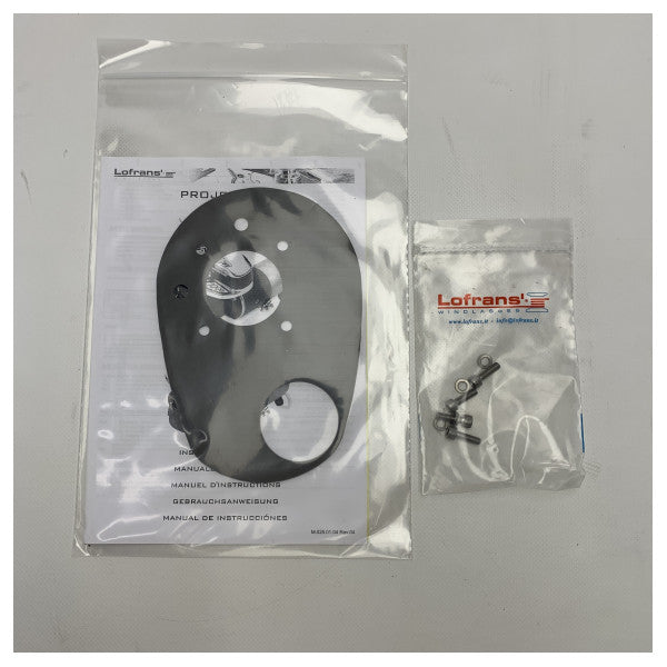 Lofrans Project 1000 x2 | 24V | Tobard électrique de 10 mm - treuil d'ancrage - 600575