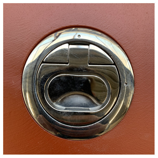 CRN Marine saranoitu ovi 450x650mm korroosionkestävä vedenpitävä metallinen laivan hyttiovi - 393488