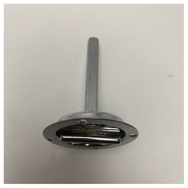 Poignée à fil unique en chrome durable pour usage maritime - Résistant aux intempéries et à la corrosion