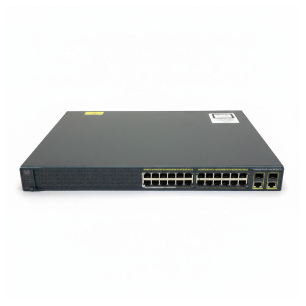 Cisco Catalyst WS-C2960-24LC-S Netzwerk-Switch - 24 Port 10/100 (8 PoE) 