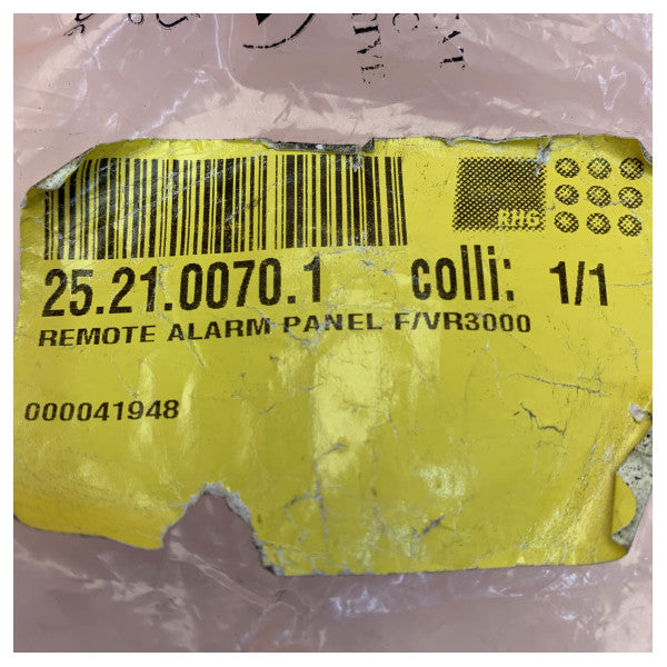 Furuno VR-3000 VR-3016 VDR Pannell ta' Allarm Remote 