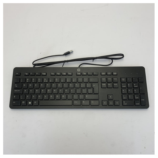 HP 803181-L31 Black USB Keyboard KU-1469 - Black - Computer Peripheral 