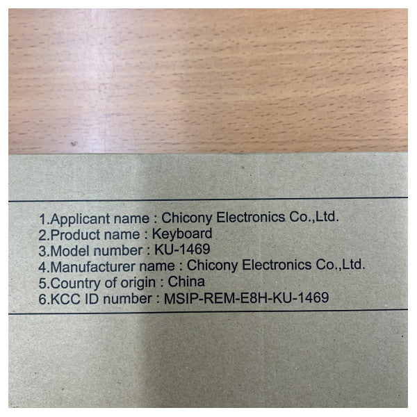 HP 803181-L31 Black USB Keyboard KU-1469 - Black - Computer Peripheral 