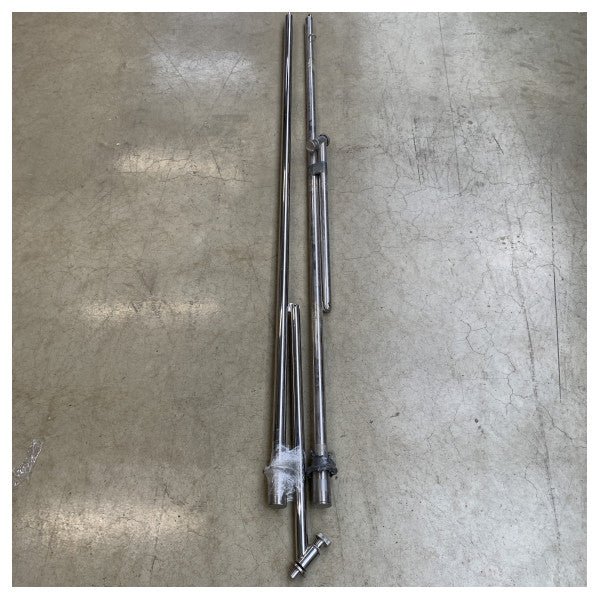 Ferretti Stainless Steel Removable Awning Support for Boats and Marine Use - Durable, Weather-Resistant, and Easy to Mount