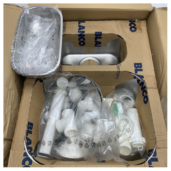 Blanco Blancoviva 6 F 18/10 από ανοξείδωτο χάλυβα - Ανθεκτικός, ανθεκτικός στη διάβρωση νεροχύτης κουζίνας σκάφους