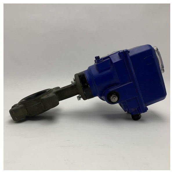 Морски бронзов вентил с електрическо задвижване IP67 - DN65, 6 Bar налягане, издръжлив морски контролен вентил