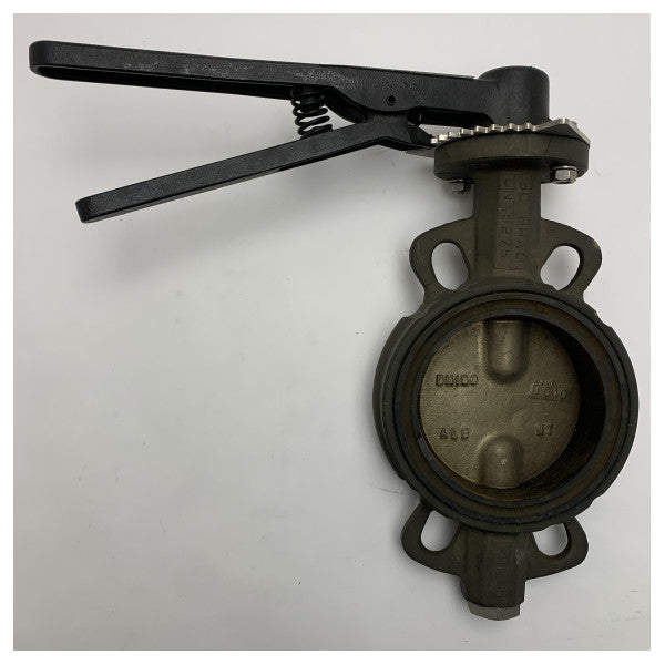 海洋および産業防蝕の液体制御のための良質の青銅色の蝶弁 DN100 PN6