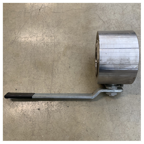 Wysokiej jakości zawór kulowy DN100 ze stali nierdzewnej F316 do zastosowań morskich i przybrzeżnych PN6