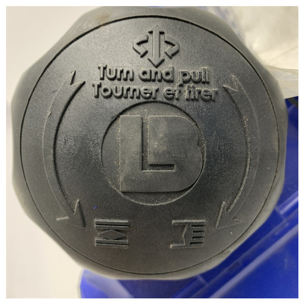 Wysokiej jakości morski zawór motylkowy DN125 z wkładką EPDM i siłownikiem 230V Bernard Controls