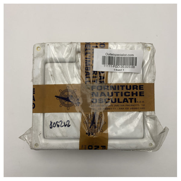 Osculati Издръжлива водоустойчива пластмасова кутия за съхранение на морски продукти с врата за лодки и яхти 220 x 195 x 70 mm - 20.023.00