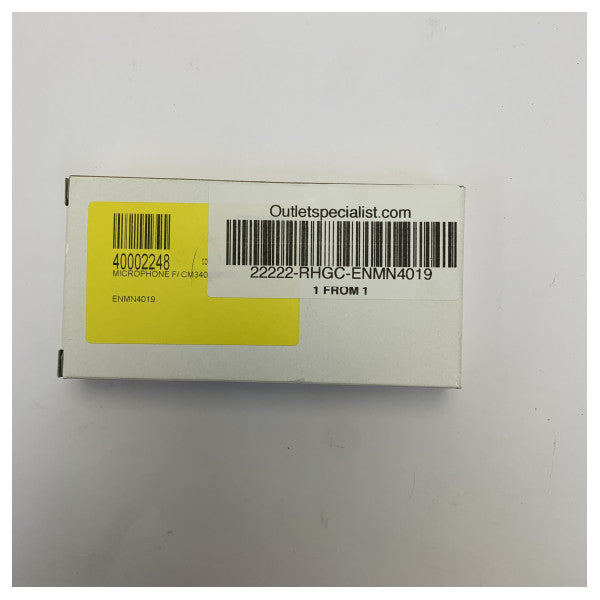 Microfone Compacto Motorola ENMN4019 para Portofoons CM340 CM360 CM380 