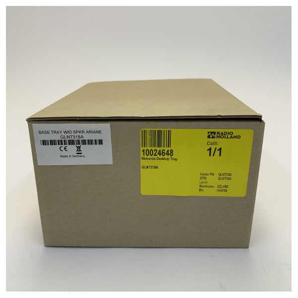 Supporto per stazione desktop Motorola GLN7318A per radio mobile 