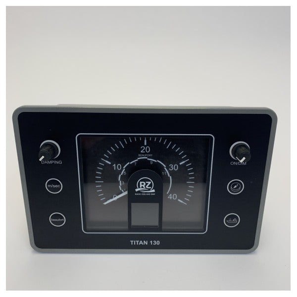 Ράδιο Zeeland TITAN 130 Ένδειξη Ταχύτητας Ανέμου και Μονάδα Ελέγχου - Ναυτική Πλοήγηση 