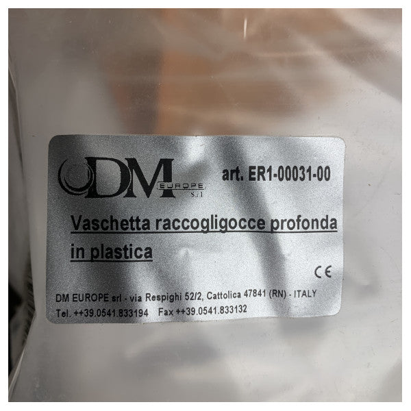 Holdbar marine drypbakke til både - vejrbestandig væskeopsamlingsbakke 338x160x55 mm