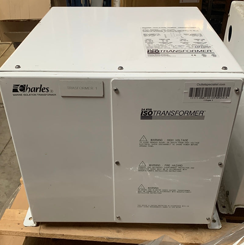 Charles 24 kVA | 100 Amp IsoTransformator isolation transformator - 93−IXFMR24I−A