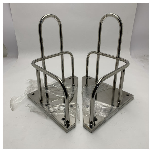 Ruostumattomasta teräksestä valmistettu meripelastuslautan kiinnityssarja - kestävä korroosionkestävä pelastusveneen kiinnitysjärjestelmä