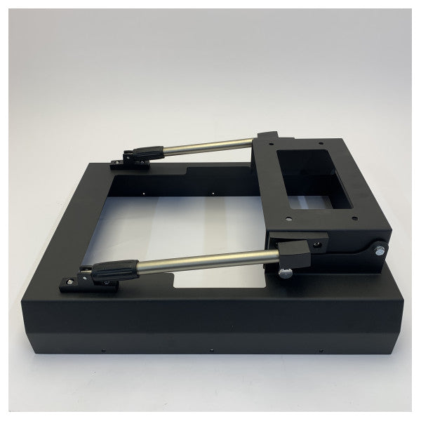 River Radar Monitor Beslag P12-2012 - Justerbart marine monitorbeslag - sort pulverlakering 