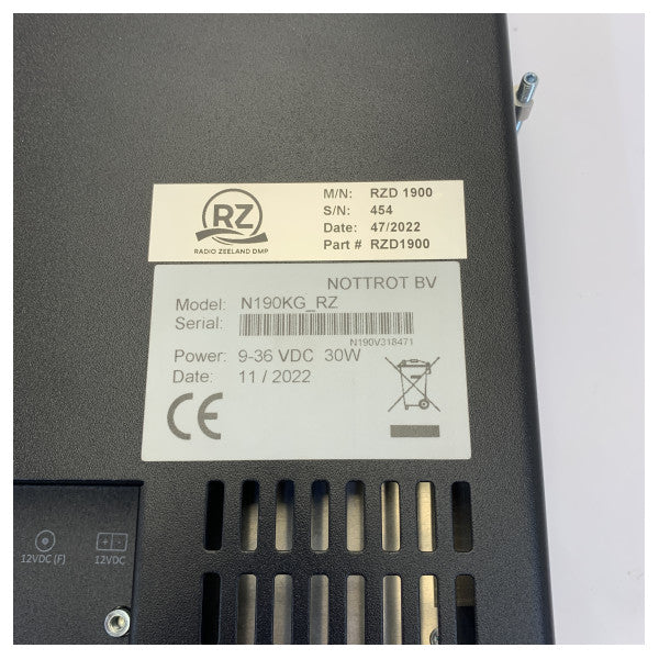 Ράδιο Zeeland RZD1900 Εσωτερική Ραδιοφωνική Οθόνη 19 ίντσες - RHRS2005/2014/2024 