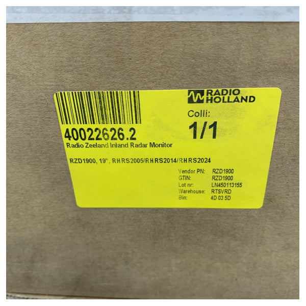 Ράδιο Zeeland RZD1900 Εσωτερική Ραδιοφωνική Οθόνη 19 ίντσες - RHRS2005/2014/2024 
