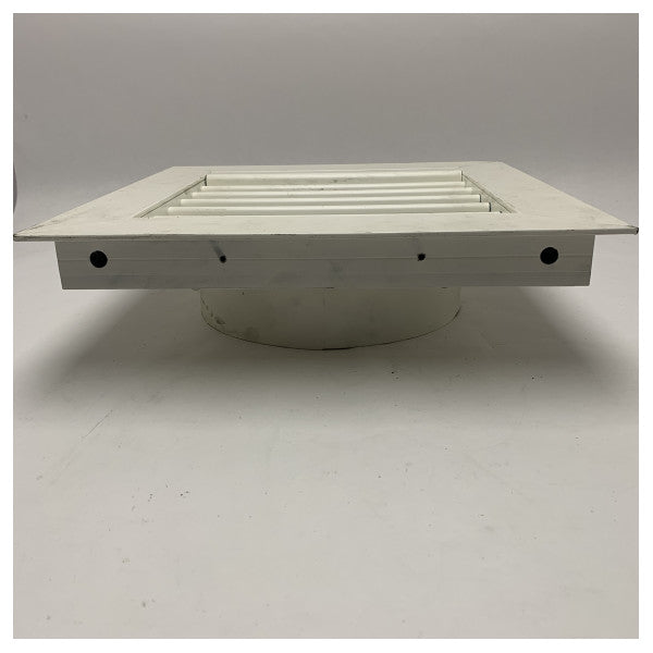 Marine Grade Circular Metal Ventilation Grill - Durable Corrosion Resistant Air Exhaust for Ships