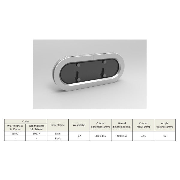 Goiot Evolution 33.10 Purthole 400 x 165 - 16 mm - 99586