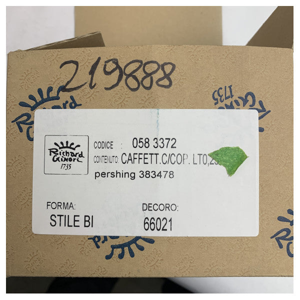 Pershing Premium Ceramic Maritime Coffee Pot 0.25L - Durable, Compact & Weather-Resistant for Onboard Use