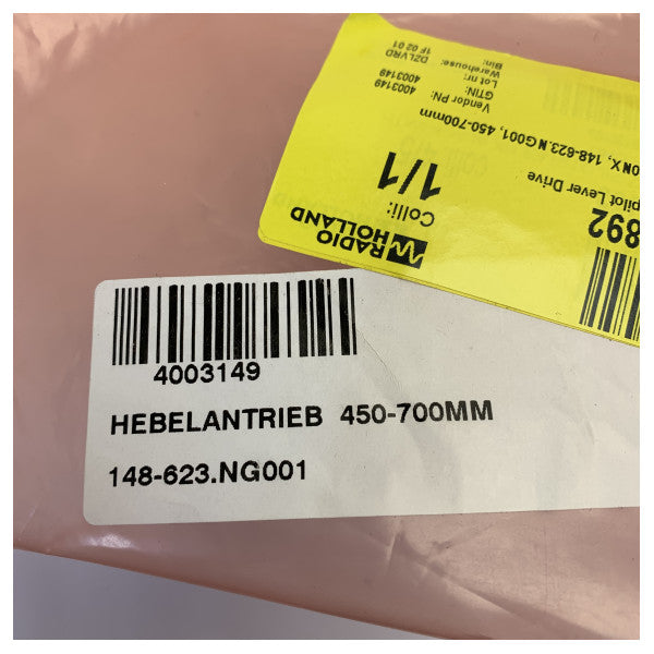 Raytheon Anschutz NautoPilot 5000NX Autopilot Lever Drive 450-700mm - 148-623.NG001 