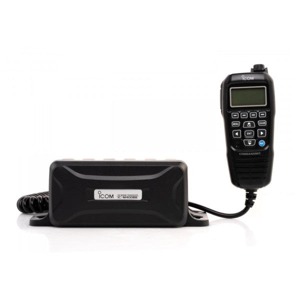 Icom IC-M400BBE Fast svart boks maritim VHF-radio med GPS 