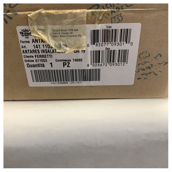 وعاء سلطة من سيراميك بيرشينج ريتشارد جينوري أنتاريس 19 سم - خفيف الوزن ومتين وجاهز للاستخدام البحري للقوارب والسفن