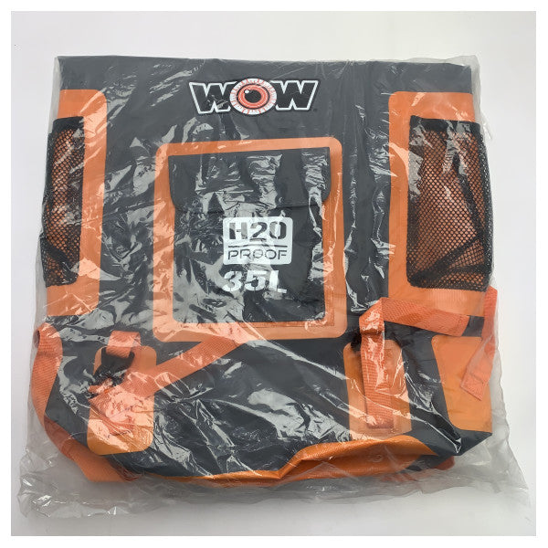 WOW H2O 35L Waterproof Backpack Orange - 5110B