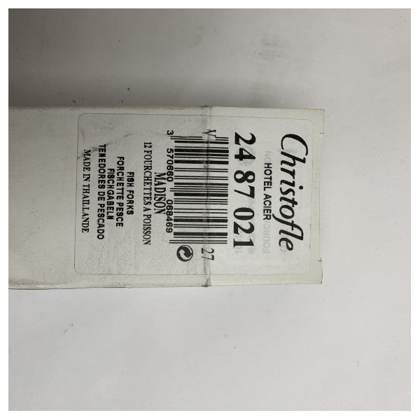 شوكة سمك كريستوفل من كريستوفل موديل ماديسون من الفولاذ المقاوم للصدأ - 24 87 021