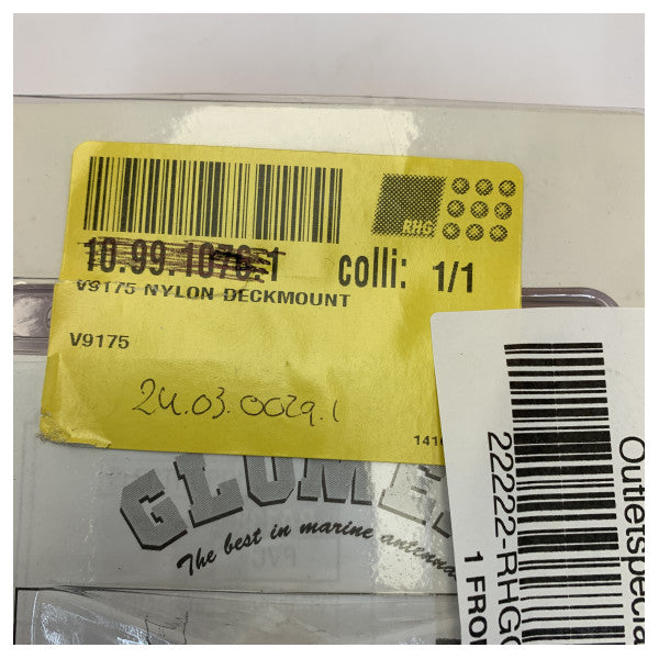 Glomex V9175 Uniwersalna antena do montażu na pokładzie - 8cm sprzęt jachtowy 