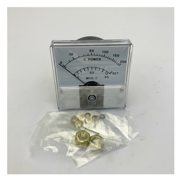 Southern Avionics 9M190009 RF-effektmåler 2,5 tommer 0-1 mA analog panelmåler 